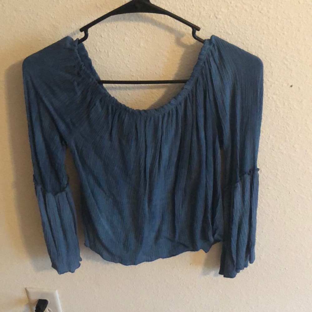 Off the shoulder shirt